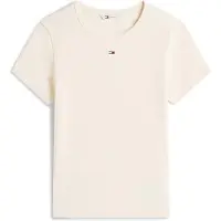 Tommy Hilfiger Tjw Slim Essential T-shirt Almost Yellow Taglia: S | Maglie Sportivi Outlet | Donna | Giallo