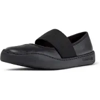 Camper per donna. K201838-001 Ballerine in pelle nera Peu Touring (39), Nero, Basso, Nessuno, Casual