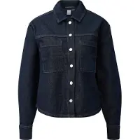 QS -qs Blouses Blue Denim Taglia: 36 | Maglie a manica lunga Outlet | Donna | Blu
