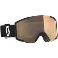 SCOTT - Maschera da sci fotocromatica - Shield LS Black/White AMP LS Bronze Chrome S1-3 - Nero