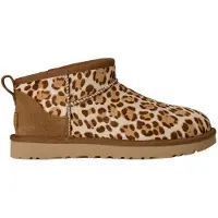 Ugg - Stivali alti - W Classic Ultra Mini Plains Felicity Leopard Jasmine per Donne - Taglia 36 - Marrone