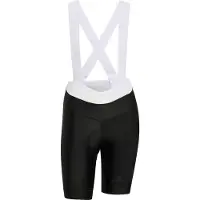 Adidas Women's Essential Bib Pantaloni da ciclismo Donna (L, nero/bianco)