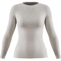 Bauerfeind Sports Women's Sports Compression Shirt L/S Maglia da corsa Donna (M, grigio)
