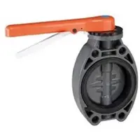 Cepex 46648 Valvole A Farfalla In Pvc-u Ø315 Serie Std O-ring Epdm Albero Zincato Acciaio