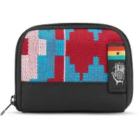 ETHNOTEK Jugaad Wallet Portafogli (One Size, kente 4)
