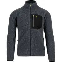 Karpos Moiazza Retrò Fleece Giacca in pile Uomo (S, grigio)