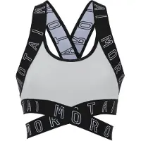 MOROTAI Reggiseno sportivo grigio chiaro / nero / bianco