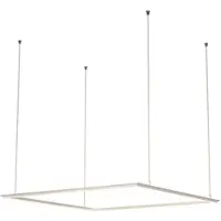 GGM Moebel International set di 2 EMPIRE | Cornice luminosa a led | 62x62cm / Sospensione | 40W / 4000K | Bianco neutro | Trasformatore