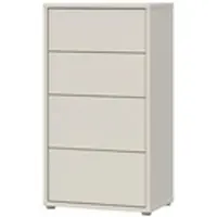 Veriaffari.it Cassettiera Medea 4 cassetti cashmere 55x35x99 – Stile e funzionalità