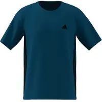 Adidas WE Base 3-Stripes Tee Maglia funzionale Uomo (4XL - Regular, blu)