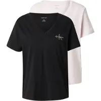 Calvin Klein 2-pack V-neck T-shirts Cradle Pink/black Taglia: L | Maglie Sportivi Outlet | Donna | Rosa
