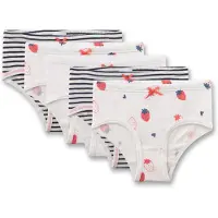 Sanetta Pantaloncini intimi rosso / nero / bianco