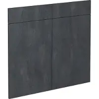 Vicco Frontale cucina R-Line Calce nera 79.2 x 70.8 cm frontale del mobile per mobile base con cassetti, Model 42815