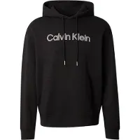 Calvin Klein Ls Classic 350 Terry Hoodie Black Taglia: XL | Felpe con cappuccio Outlet | Uomo | Nero