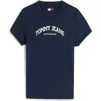 Tommy Hilfiger Slim Varsity Ss Dark Night Navy Taglia: M | Maglie Sportivi Outlet | Donna | Nero