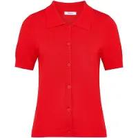 Tamaris polo in maglia rosso - S
