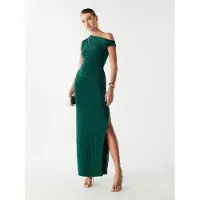BWLDR Abito 'Freya' verde scuro
