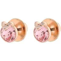 Swarovski Orecchini oro rosé / rosé / trasparente