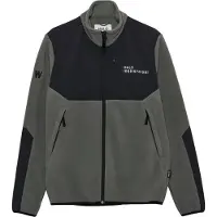Halo Blocked Zip Giacca in pile (XL, grigio)