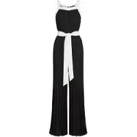 Karl Lagerfeld Pleated Jumpsuit Black Taglia: 44 | Maxi abiti Outlet | Donna | Nero
