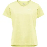 Jack Wolfskin Women's Wildtrail T-Shirt Maglia funzionale Donna (XL, giallo)