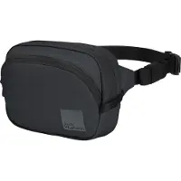 Jack Wolfskin Wandermood Hipbag Marsupio (One Size, nero/grigio)