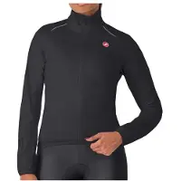 Castelli Women's Emergency 3 Rain Jacket Giacca ciclismo Donna (XS, grigio/nero)