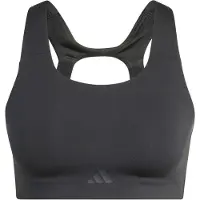 Adidas Women's Optime Power HS Bra Reggiseno sportivo Donna (XXL - Cup: C-D, grigio)