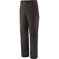 Patagonia Terravia Alpine Pants Pantaloni da escursionismo Uomo (38 - Short, nero)