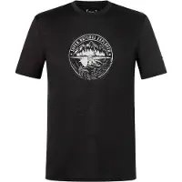 Super.natural Exploring Tee Maglia merino Uomo (L, nero)