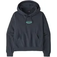 Patagonia Women's 95 Oval Logo Daily Hoody Felpa con cappuccio Donna (M, blu)