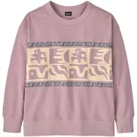Patagonia Kid's Crew Sweatshirt Maglione Bambini (XL, fuchsia)