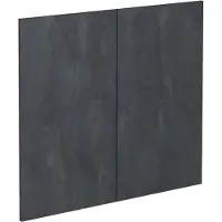 Vicco Frontale cucina R-Line Calce nera 79.2 x 71.3 cm frontale del mobile per mobile sottolavello, Model 42814