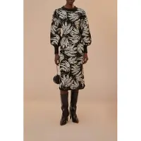 Farm Rio Bossa Banana Knit Dress Taglia: XXS | Abiti Midi Outlet | Donna