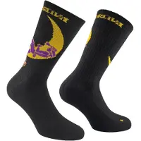La Sportiva Climbing On The Moon Socks Calze casual (41-43, nero)