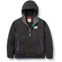 Passenger Women's Maine 2.0 1/2 Zip Recycled Sherpa Fleece Giacca in pile Donna (L, grigio)