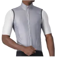 Castelli Aria 2 Vest Gilet da ciclismo Uomo (3XL, grigio)