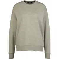 Stoic Women's MerinoFleece240 MMXX.Persberg Crew Pullover in lana merino Donna (3XL, grigio)