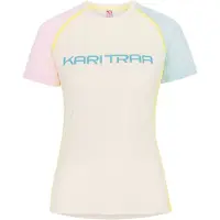 Kari Traa Women's Ella Baselayer Tee T-shirt Donna (S, bianco)