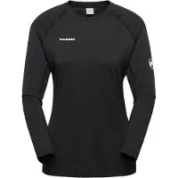 Mammut Women's Ducan FL Longsleeve Maglia funzionale Donna (S, nero)