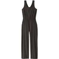 Patagonia Women's Terrebonne Traveler Jumpsuit Tuta intera Donna (XL, nero/grigio)