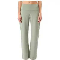 Mandala Women's Wide Leg Pants Pantaloni da allenamento Donna (M, grigio)