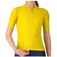 Castelli Women's Espresso 2 Jersey Maglietta da ciclismo Donna (XL, giallo)