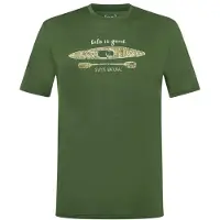 Super.natural River Pleasure Tee Maglia merino Uomo (S, olivia)