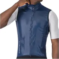 Castelli Aria 2 Vest Gilet da ciclismo Uomo (XXL, blu)