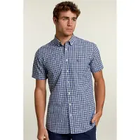 River Woods Custom Fit Checked Shirt With Pocket Multi Taglia: S | Camicie Casual Outlet | Uomo | Bianco