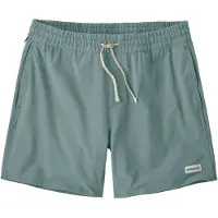 Patagonia Home Waters Volley Shorts 16'' Pantaloncini Uomo (XL, turchese)