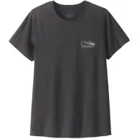 Patagonia Women's Cap Cool Trail Shirt Stratapeaks Maglia funzionale Donna (L, grigio)
