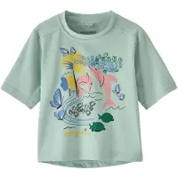 Patagonia Baby's Cap SW T-Shirt Lycra Bambini (6-12 Months, turchese)