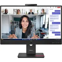 Lenovo Monitor ThinkVision T24-4v FHD 23,8 Microfono, Webcam - 64B6MAT1EU